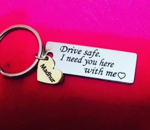 drive safe keychain
