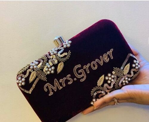 Customized Clutch - Women purse, Ladies purse, Small bags for women by Homafy