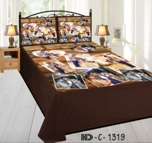 Customized Bedsheets with Picture Collage