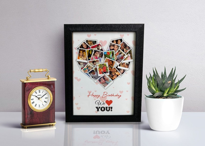 Plastic Black Birthday Gift Photo Frame, For Decoration, Size: 12x18inch at  Rs 250/piece in Serampore