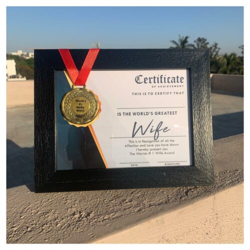 certificate gifts