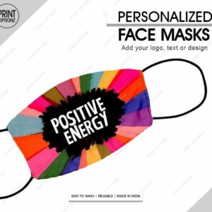 colorful positive energy mask