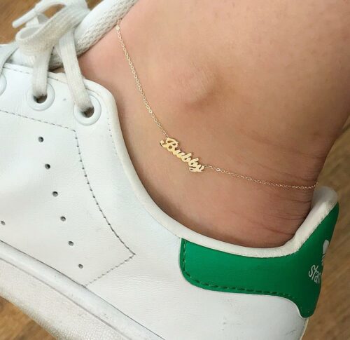 customized anklet