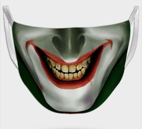 Joker laughing mask