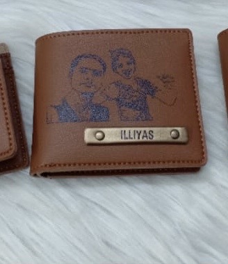 Buy Puff AND Pass Customized Wallets for Men  Personalized Photo Wallet   Handmade Premium Leather Purse  Wallet for Boys  Men  Personalized Gifts  for Boys  Men for Birthday