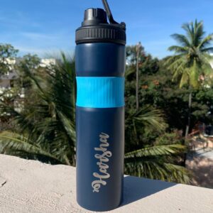 Customized Metal Bottle With Grippo