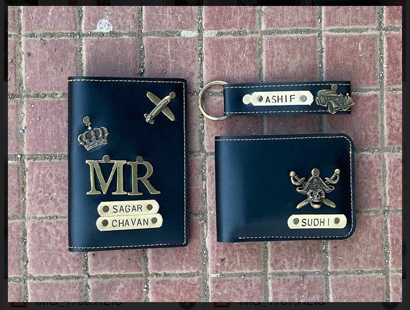 Customized Passport , Wallet And keychain Combo - HoMafy