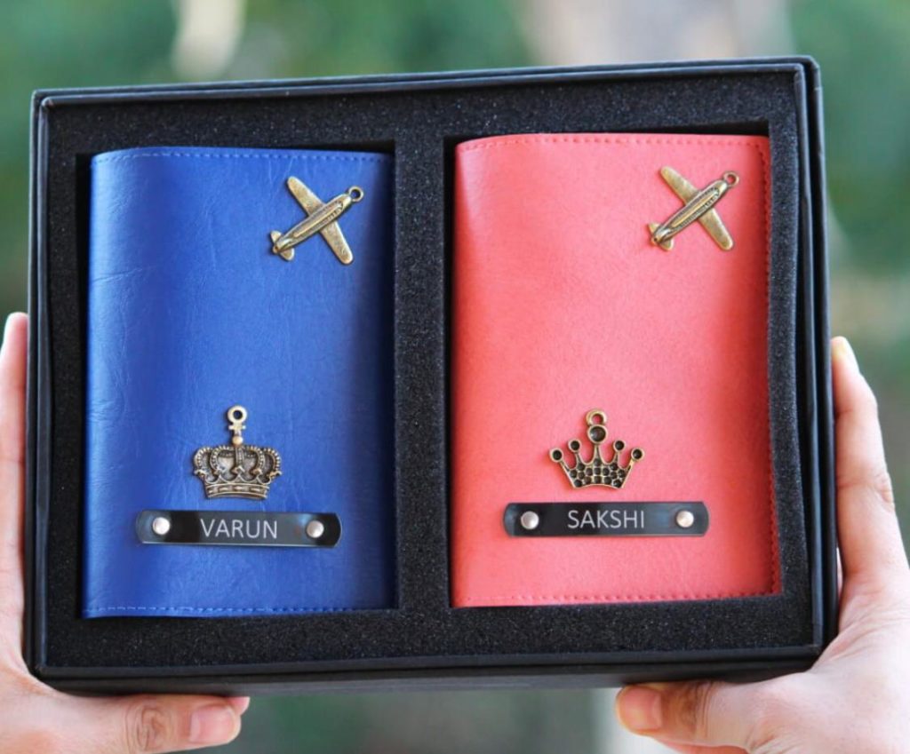 Personalized Couple Passport Cover HoMafy