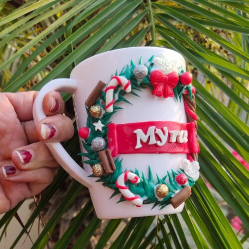 Customized Christmas Theme Mug