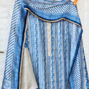 Women's Gota & Sequins Worked Tussar Silk Suit