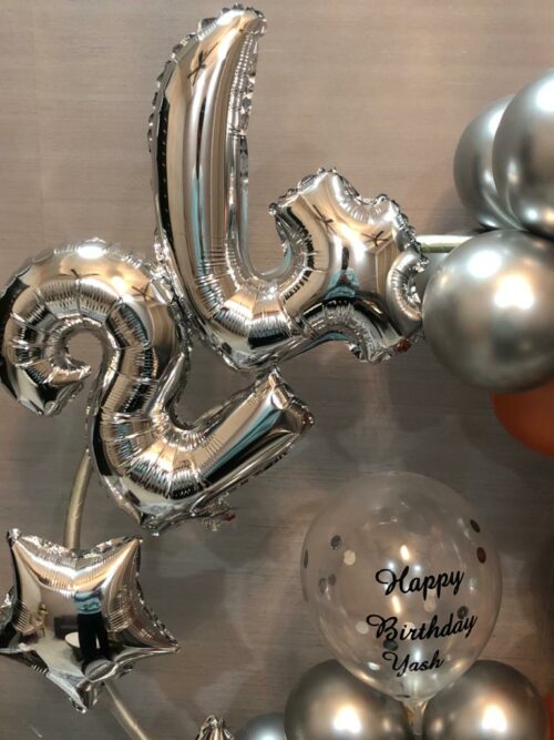 Ring of Balloons With Customized Photos