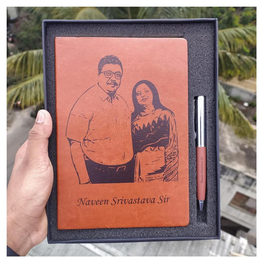 Engraved Awesome Brother Diary | Birthday Gifts for Brother | Giftsmate