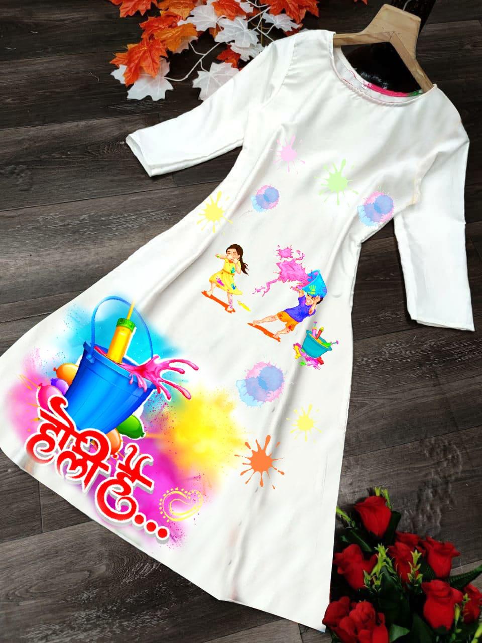 Holi special kurtis Clearance