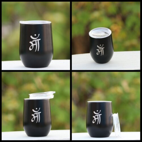 Personalized Maa Text Printed Mug With Lid
