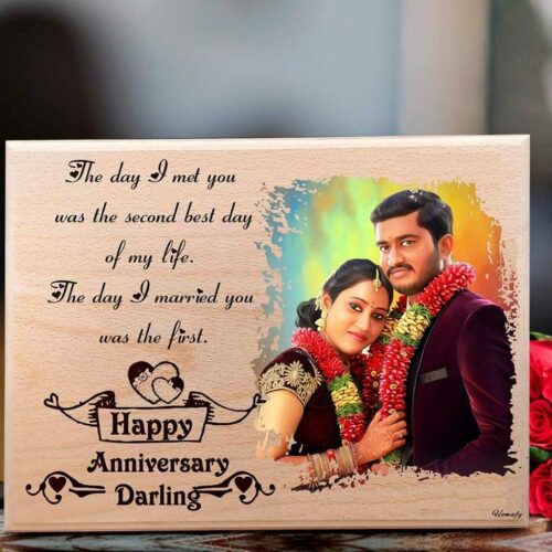 Anniversary Wooden Frame | anniversary gifts for parents | Anniversary gifts for couples | Wedding anniversary gifts | marriage day gifts
