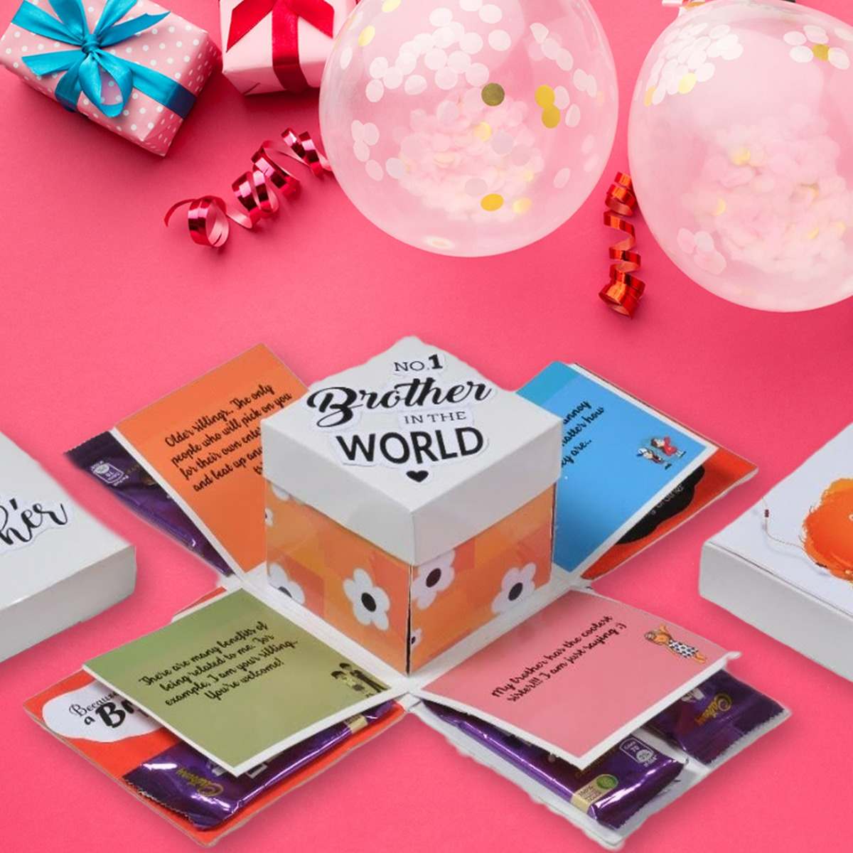 Christmas Surprise Money Explosion Box, Happy Christmas Explosion Box With  Confetti, Cash Explosion Gift Box For Women, Men, Kids, Red | SHEIN USA