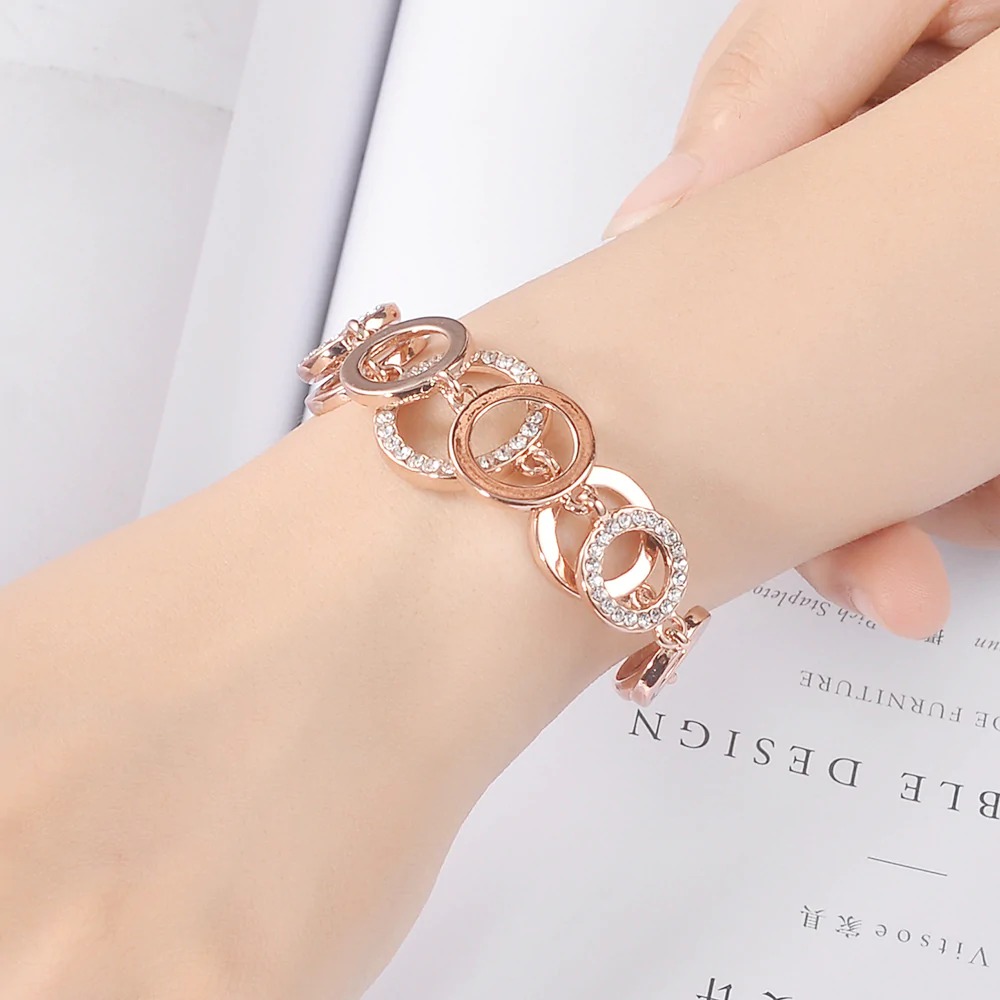 exquisite colorful swarovski crystal bracelet – Ocean Fashion
