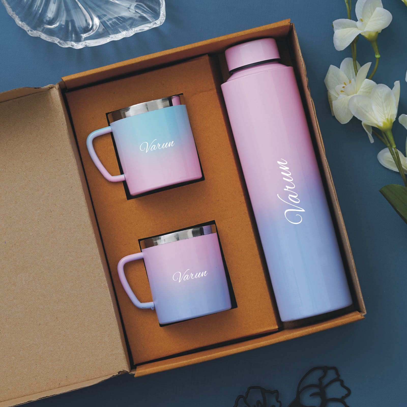 Rakshabandhan Personalized Coffee Mug Goodies box - 3 – StallionBarware