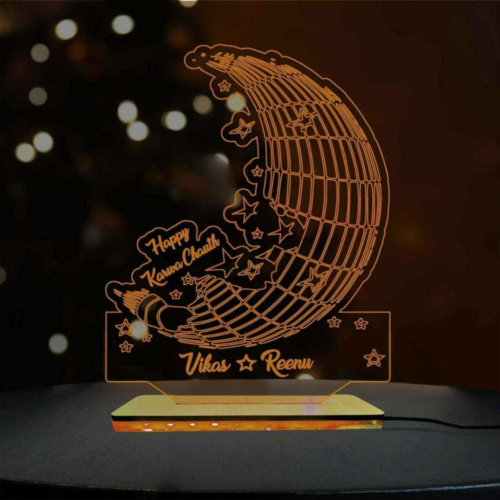 Customized Moon Multi LED Lamp Multi LED Light Table Top Homafy