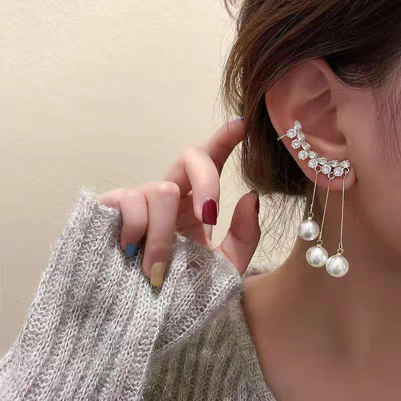 Elegant Minimalist Japanese / Korean Style Hoop Earrings - Temu