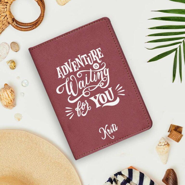 Passport Holder With Name Passport Cover Printed Travel Gift