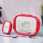 Personalised Steel Lunch Box With Name (Insulated & Leakproof)