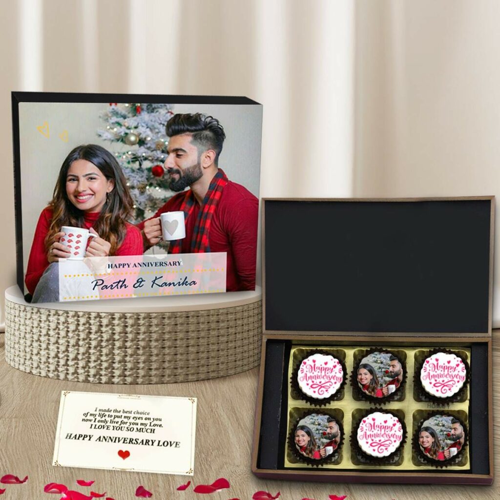 Customized Chocolate Box For Anniversary Customized Chocolates