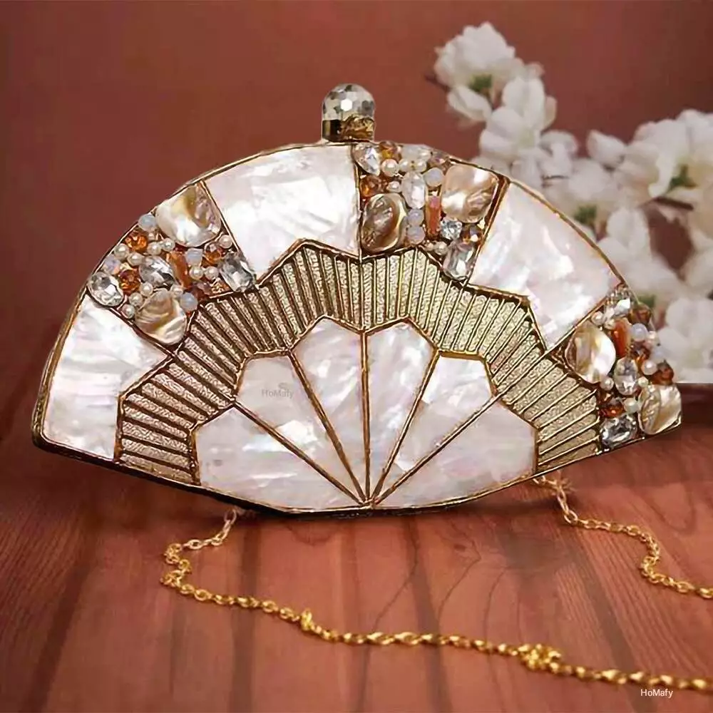 VINTAGE LUCITE MOTHER OF PEARL HARD CASE CLUTCH BAG PURSE FIONA | eBay