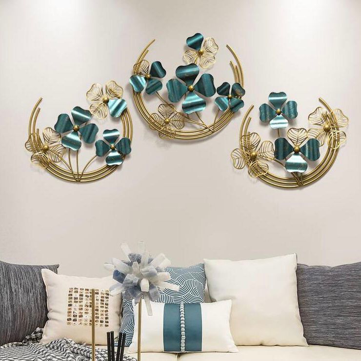 Golden Metal Outdoor Wall Decor, For Home And Office at Rs 50 in