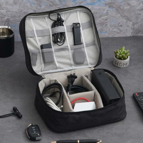 Universal Electronics Accessories Organizer Bag - Dark Grey