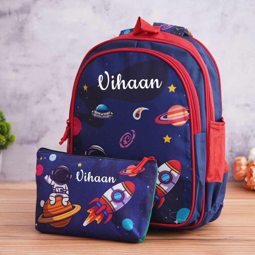 Customized Reversible School Bags With Pouch - HoMafy