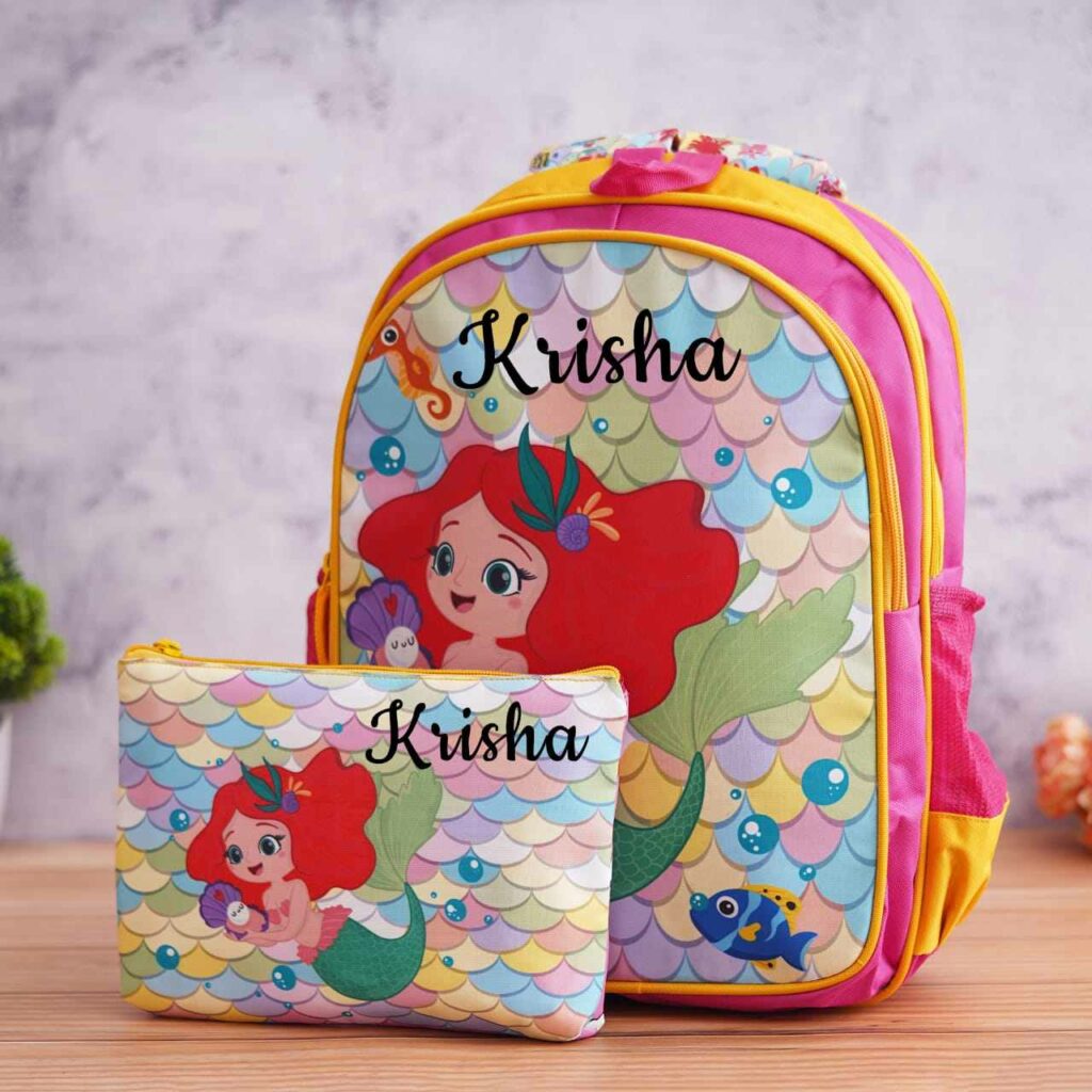 Customized Reversible School Bags With Pouch - HoMafy