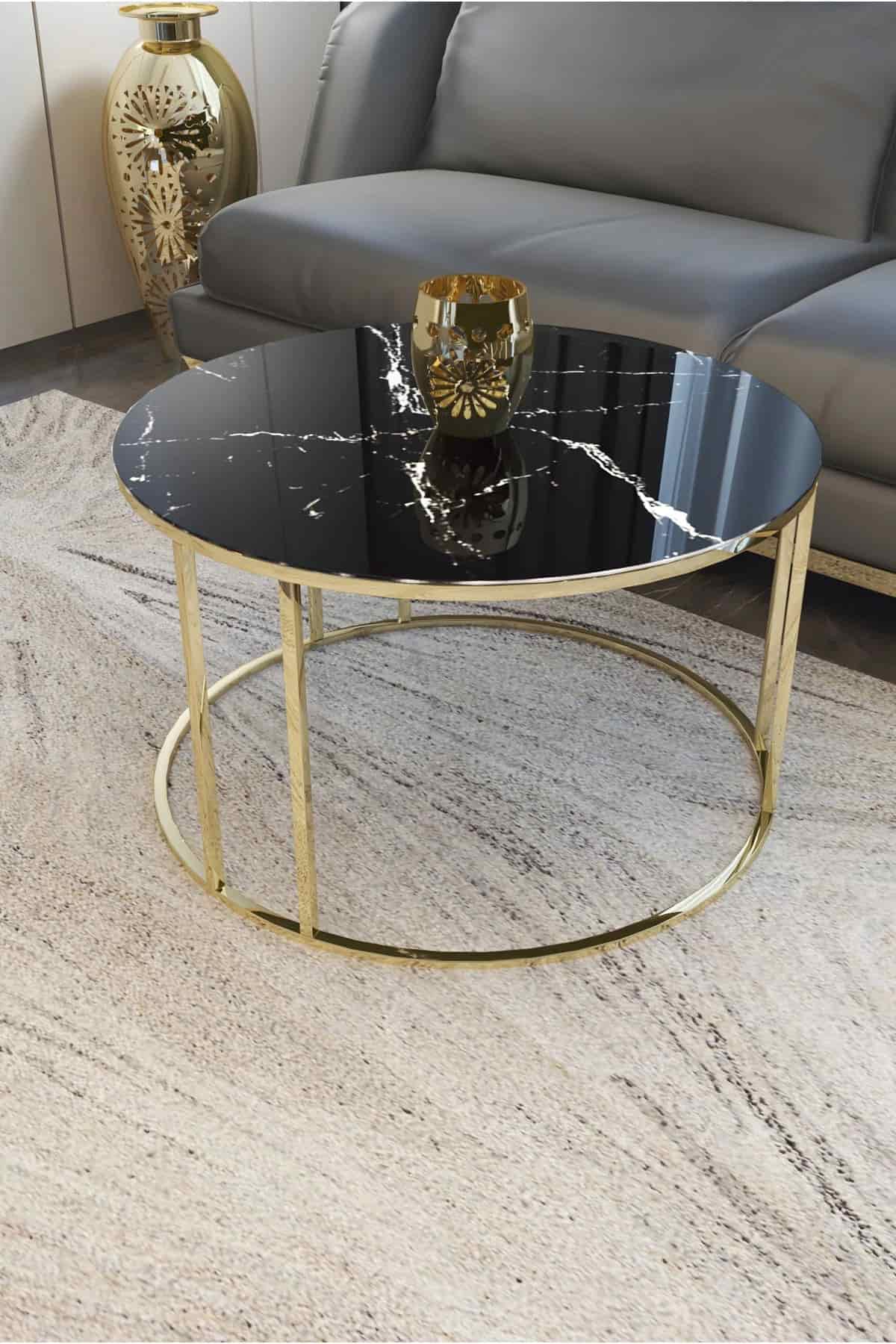 Black Gold Coffee Table (1)