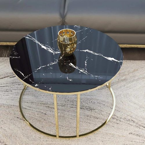 Black and Gold Coffee Tables (1)