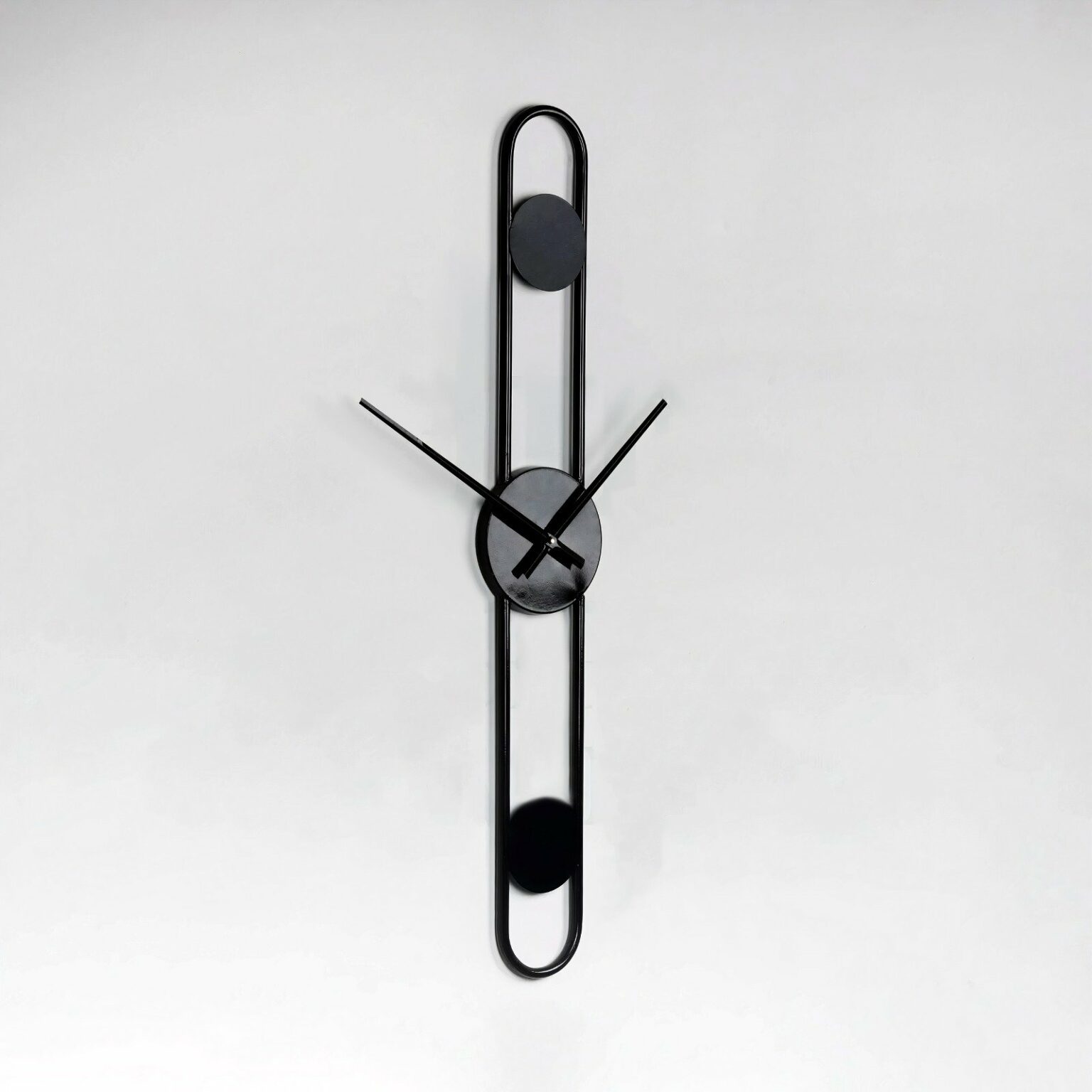 Modern Abstract Vertical Wall Clock Office Clock, Kitchen