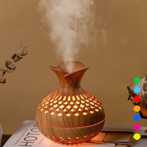 Colorful Mini Humidifier with 2 Mist Modes and 7 Colors