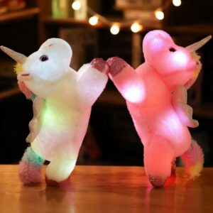 Multicolor LED Light Plush Soft Toy Pillow