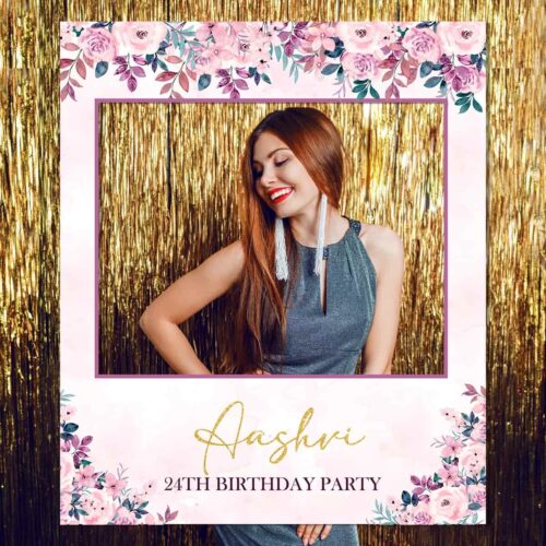 Birthday Party Selfie Board-