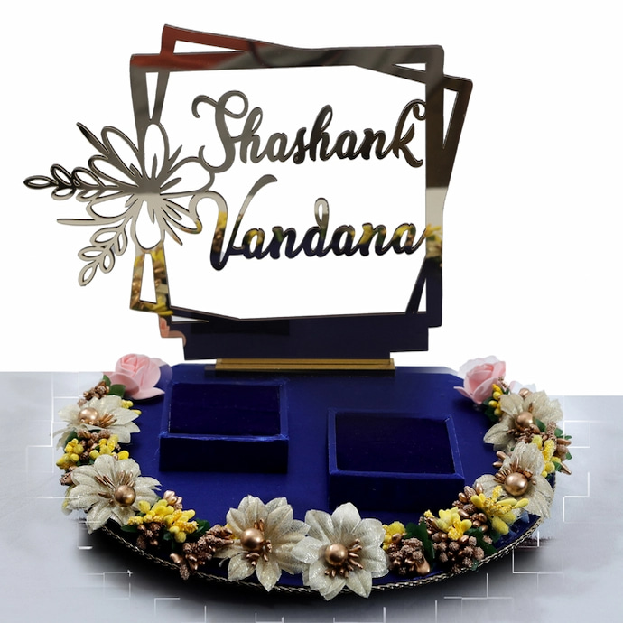 Ring Platters Manufacturers In Delhi, Ring Ceremony Trays