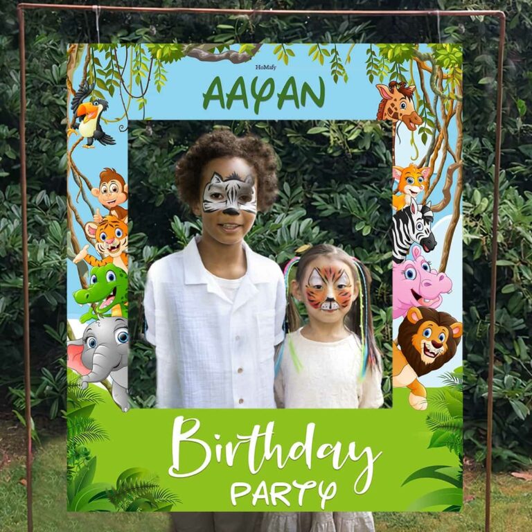 Personalised Birthday Party Welcome Board Homafy