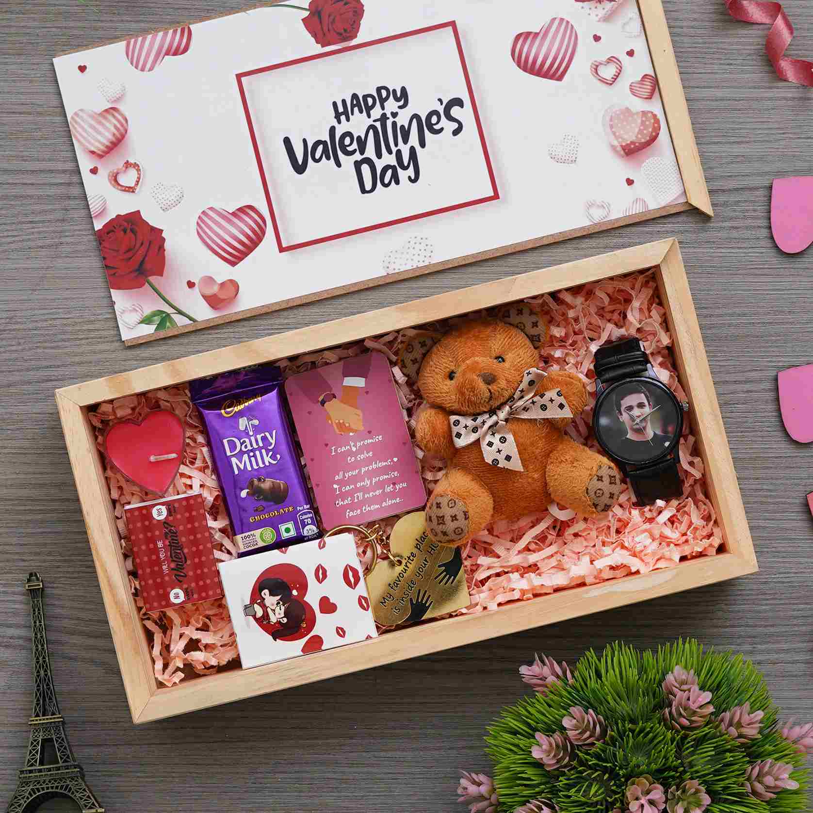 Personalised Happy Valentine's Day Sweet Box Gift – A.C designs ltd