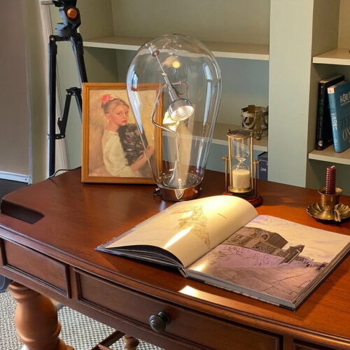 Edison Glass Bell Jar Lamp
