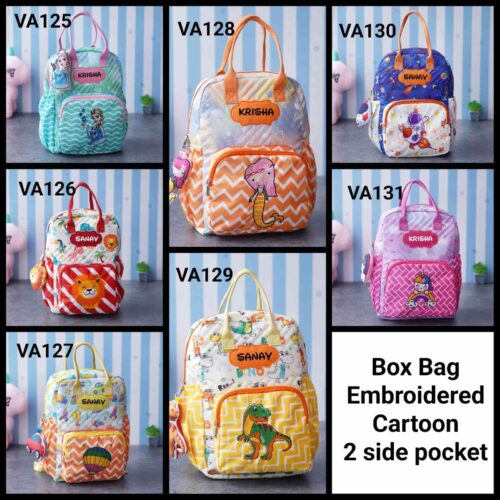 Kid's Personalized Box Backpack (1)