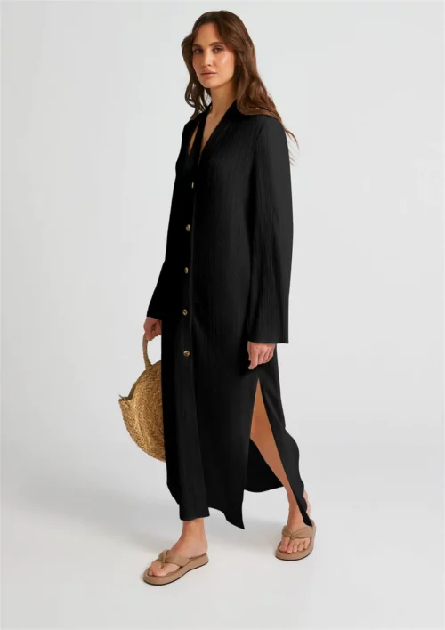 Black Premium Oyster Women Dress
