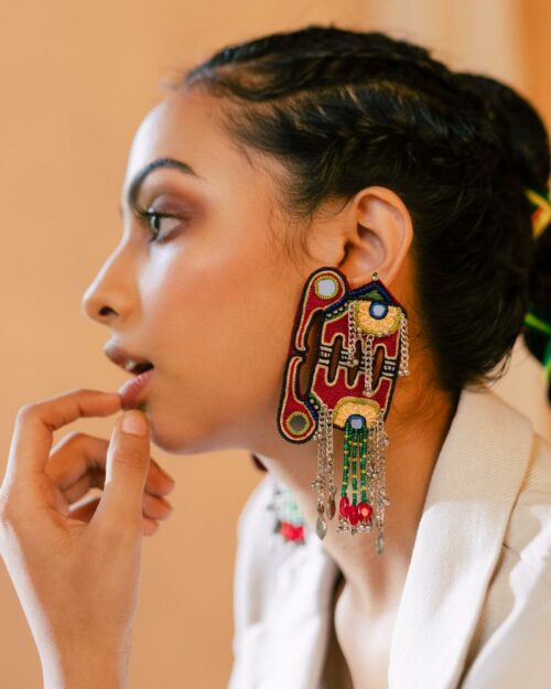 Oxidized Earrings
