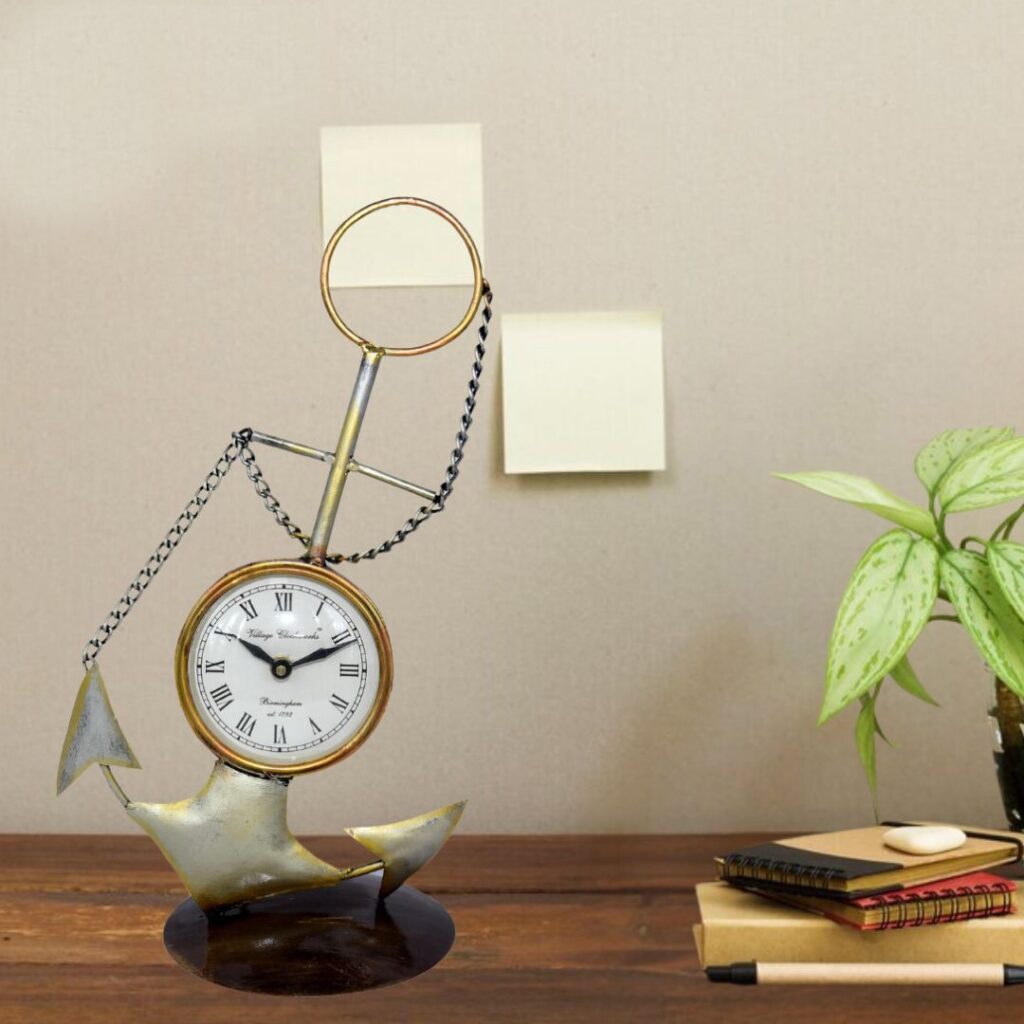 Anchor Design table Clock – HoMafy