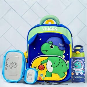 Custom Name Dino Bag For Junior Kids