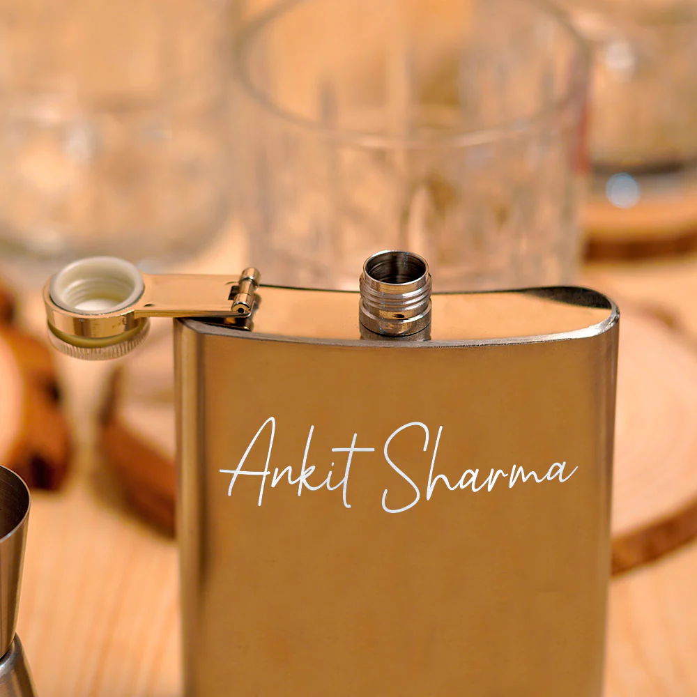 Personalized Portable Bar Set With 6 Glasses - Image 5