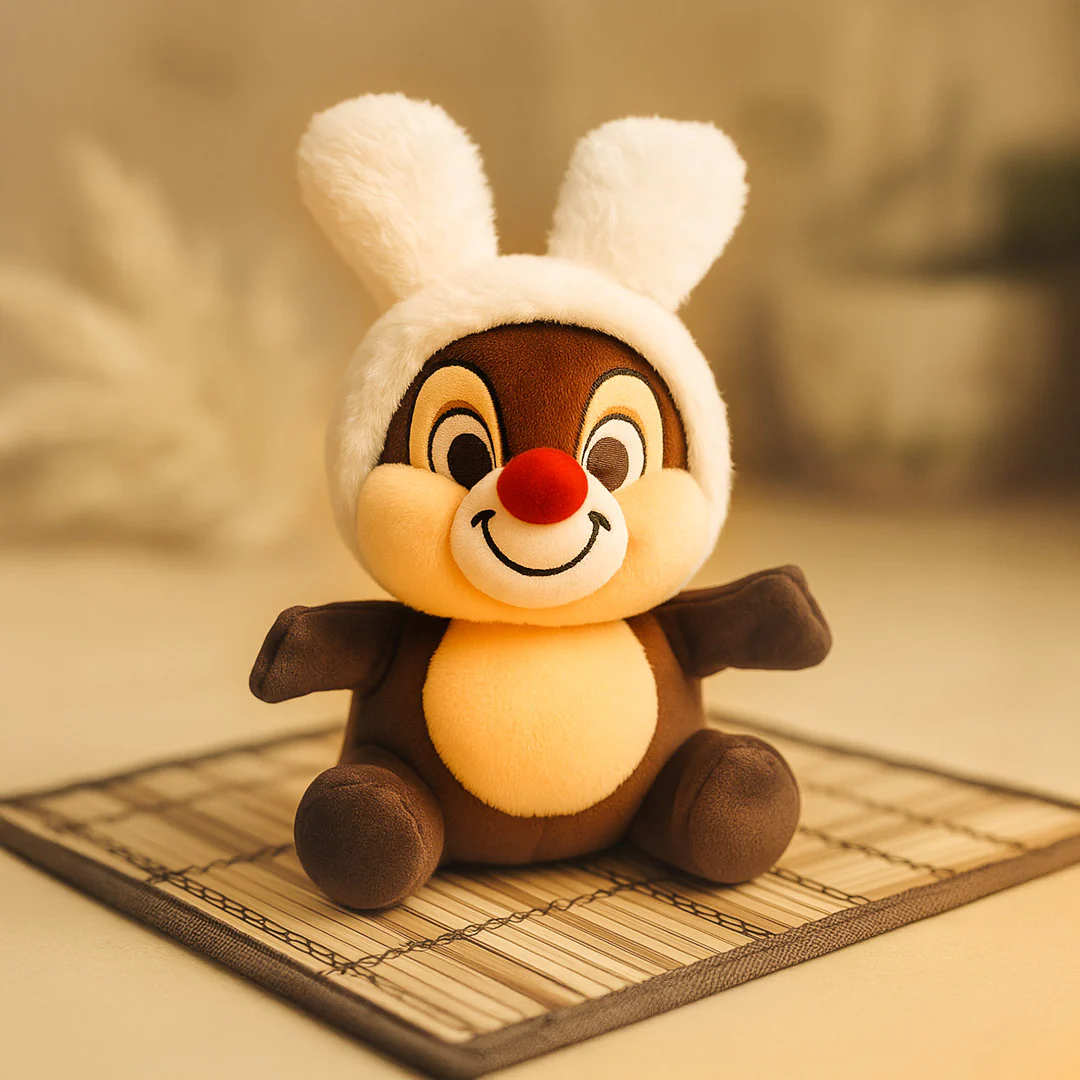 Bunny-ear_soft_toy_with_red_nose