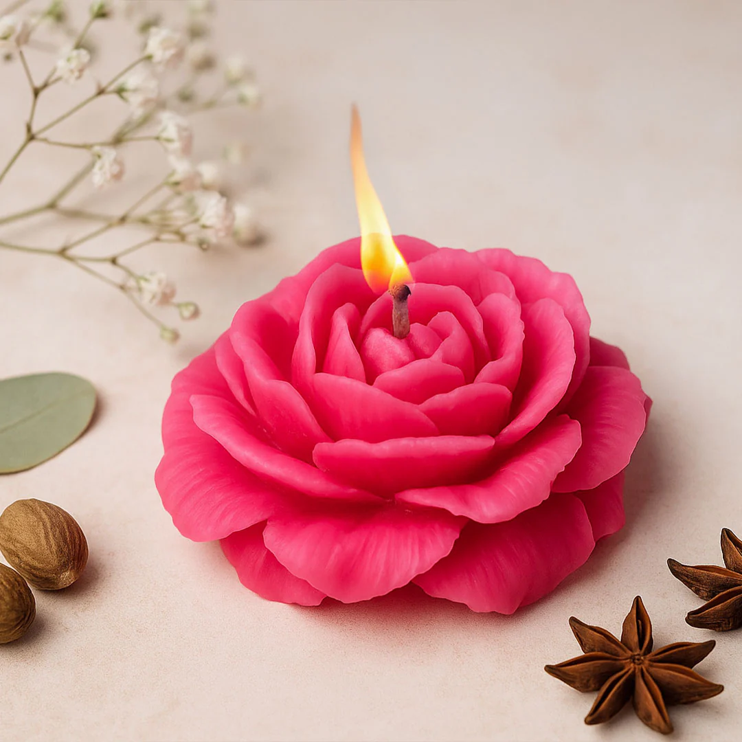 ROSE CANDLE (4)